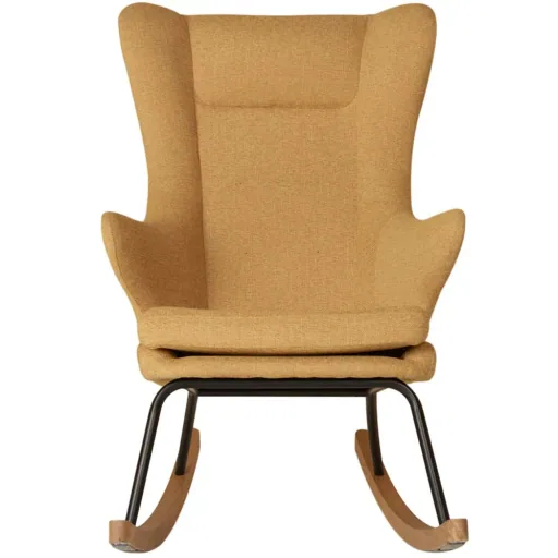 Quax rocking chair /Stillstuhl de luxe mustard yellow