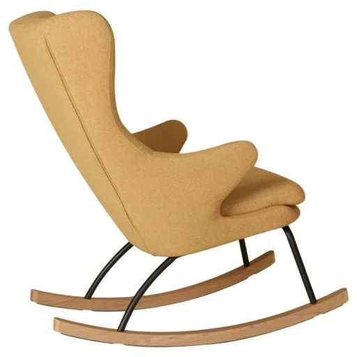 Quax rocking chair /Stillstuhl de luxe mustard yellow