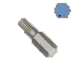 hex Bit T10, 1/4 inch, S2 Steel
