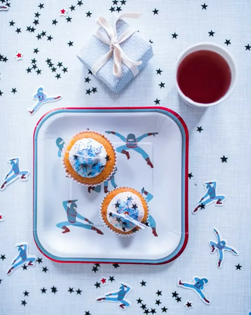Ava & Yves Ninja Cupcake Set