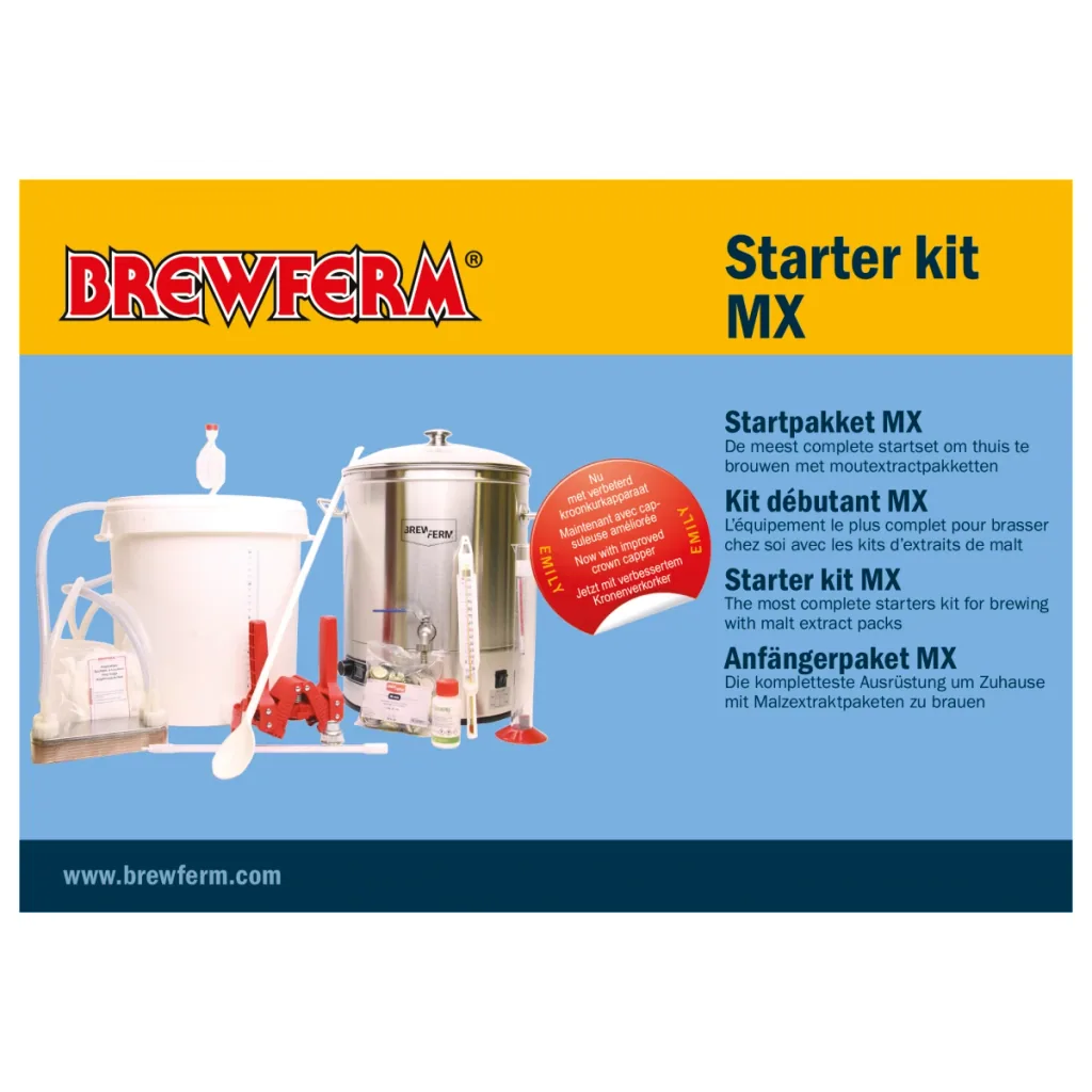 Kit beer making, Home brewing supplies - Brewferm MX