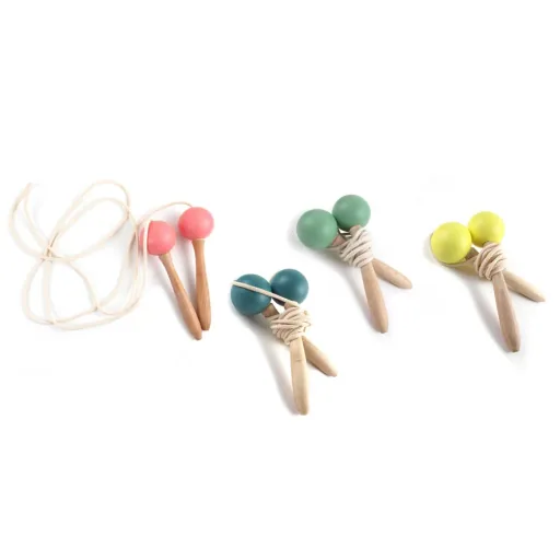 Nobodinoz jumping rope wood green