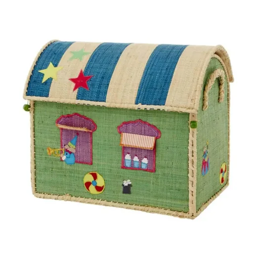 Rice toy basket circus set
