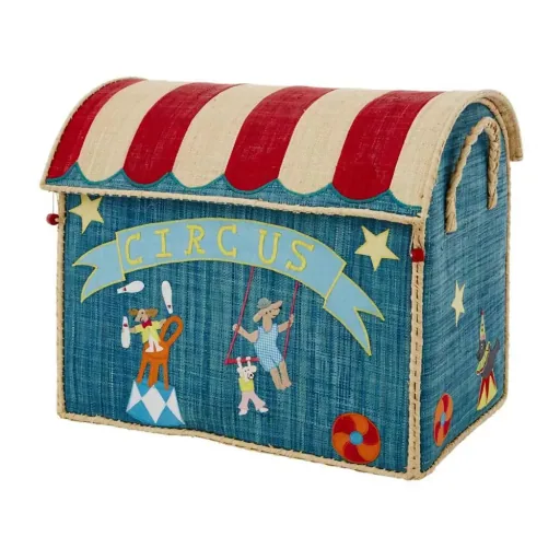 Rice toy basket circus set