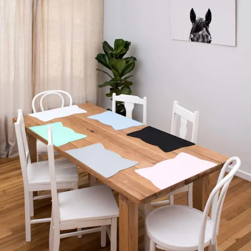 We might be tiny children table set silicone cat mint