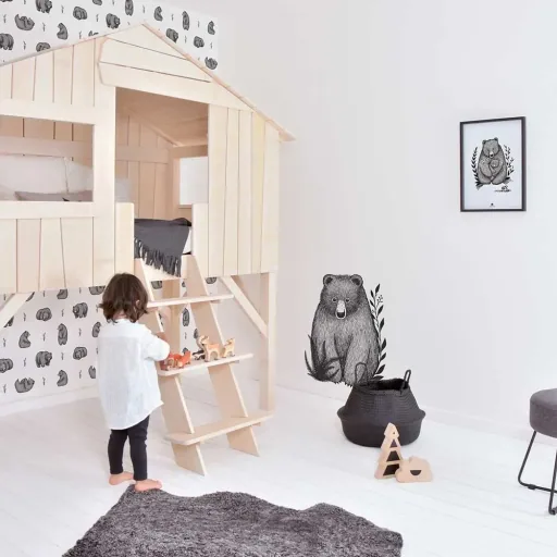 Lilipinso poster bear love black white