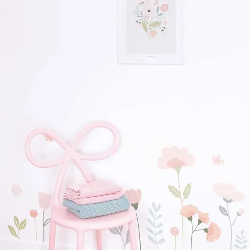 Lilipinso poster flowers pink pastel