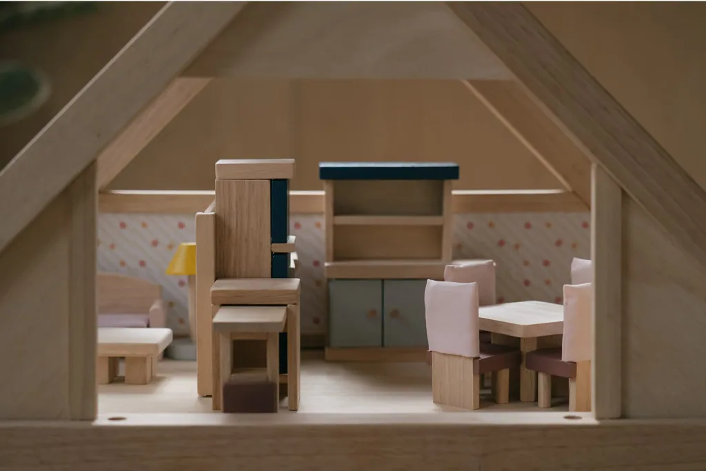 Plan Toys Dining Room Orchard Accessories for Doll House