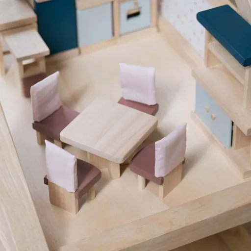 Plan Toys Dining Room Orchard Accessories for Doll House