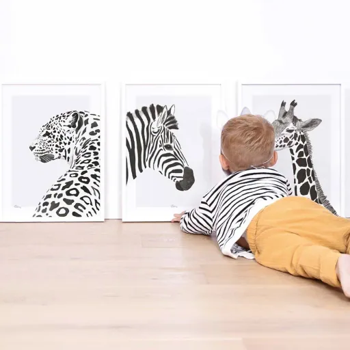 Black White Zebra from Lilipinso