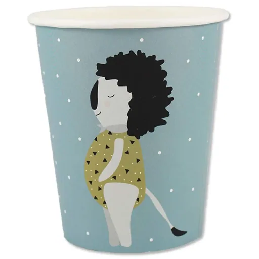 Ava & Yves cardboard cup set animals