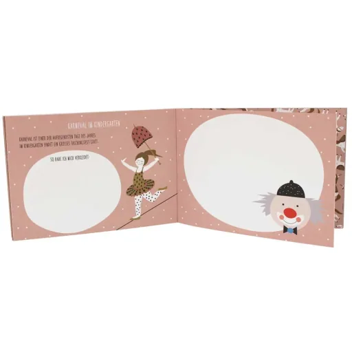 Ava & yves memory book My kindergarten time circus