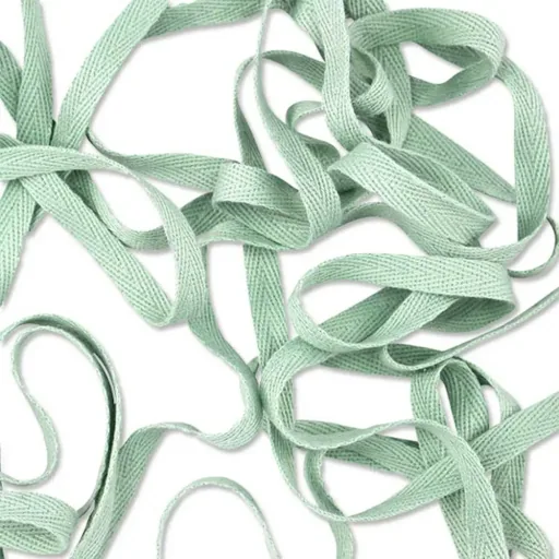 Ava & Yves gift ribbon cotton mint