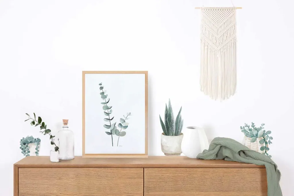 Lilipinso poster eucalyptus tender green