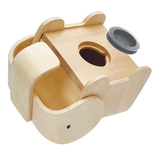 Plan Toys Spardose Elefant Holz Natur