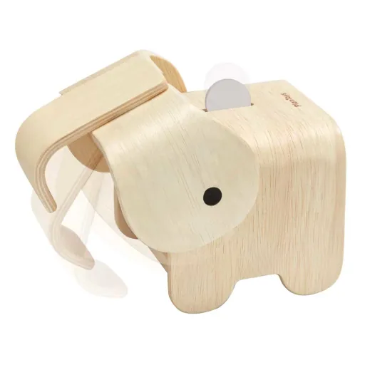 Plan Toys Spardose Elefant Holz Natur
