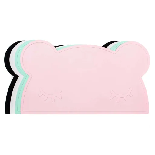We might be tiny children table set silicone bär mint