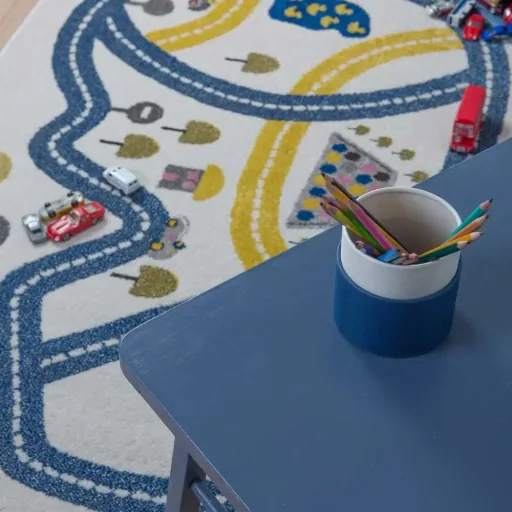 Art for Kids children's carpet racetrack 80 x 150
