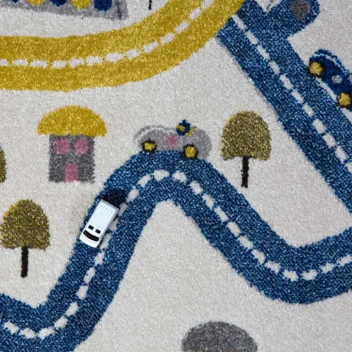 Art for Kids children's carpet racetrack 80 x 150