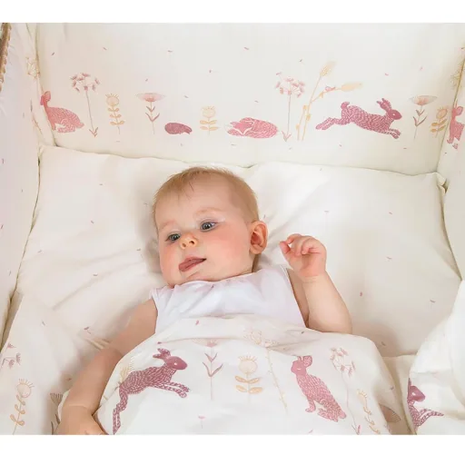 Taftan Coat Hangers "Hello World" Rosa Beige 70 x 140