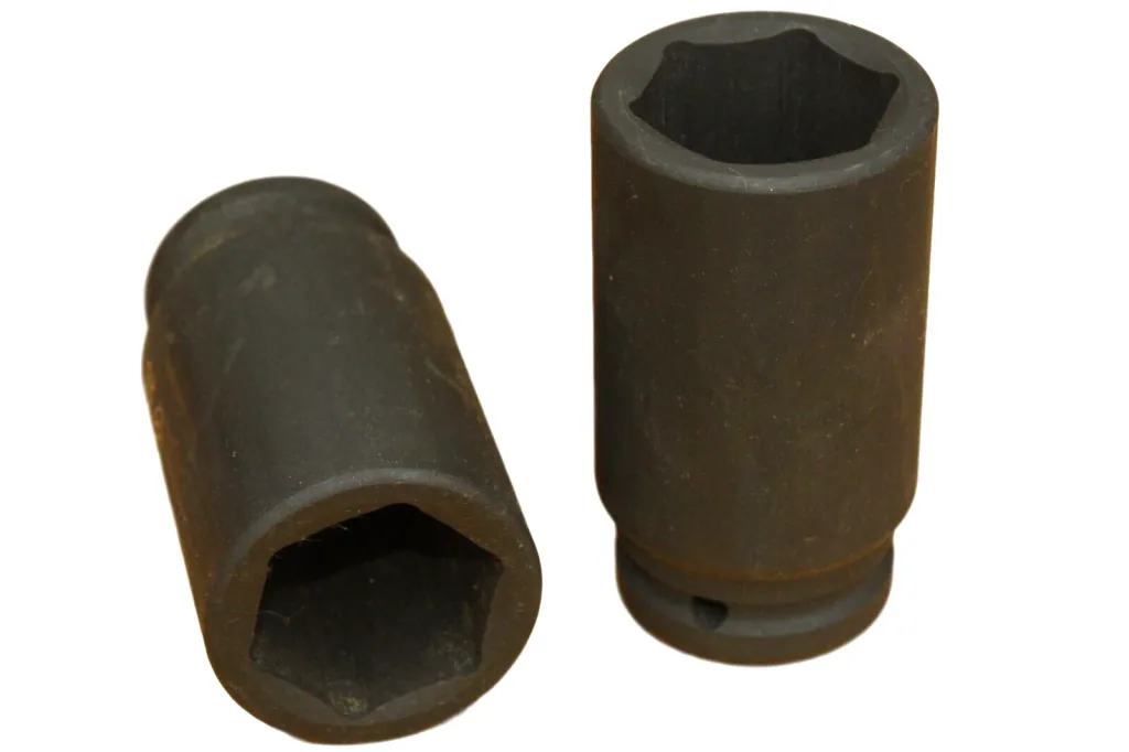 3/4 Inch Impact Socket, 27mm, Cr-Mo Steel, 6-Point