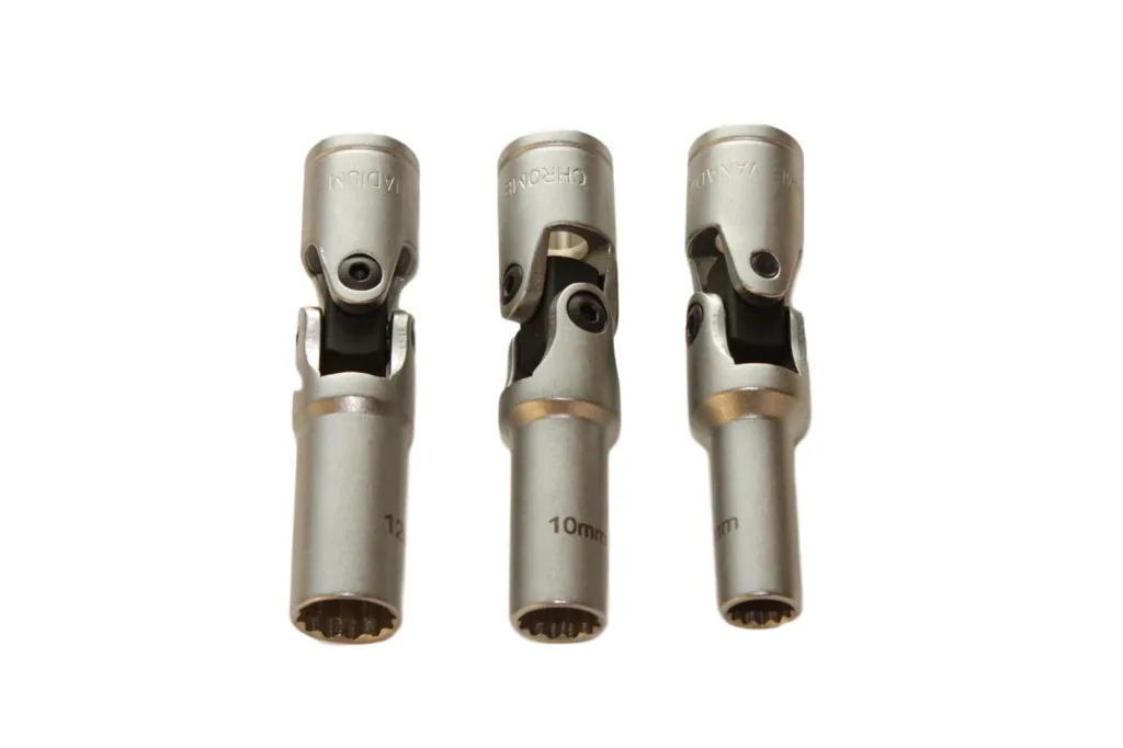 Glow Plug Socket Set - 3/8" Drive, 8mm 10mm 12mm, with Case