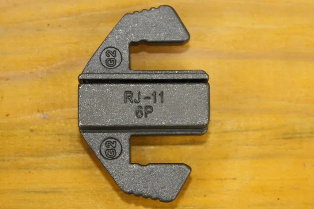 Crimp Tool Die Insert for Non-Insulated Ferrules AWG 14-22/8-6