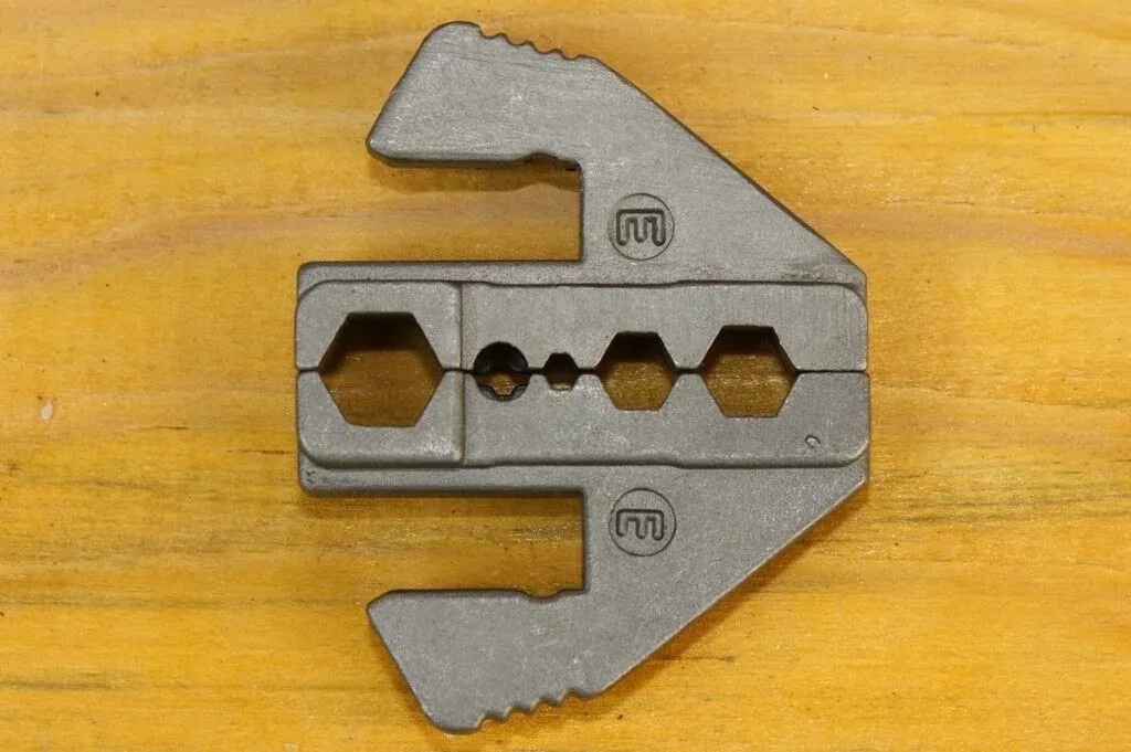 Crimp Tool Die Insert for Non-Insulated Ferrules AWG 14-22/8-6