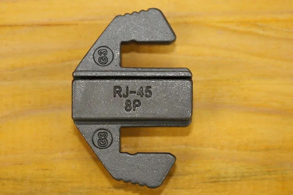 Crimp Tool Die Insert for Non-Insulated Ferrules AWG 14-22/8-6