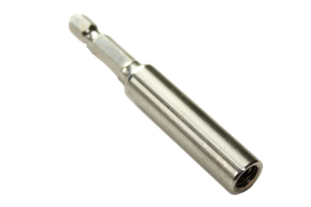 1/4 Inch Hex Bit Holder with C-Ring, 75mm (5-Pack)