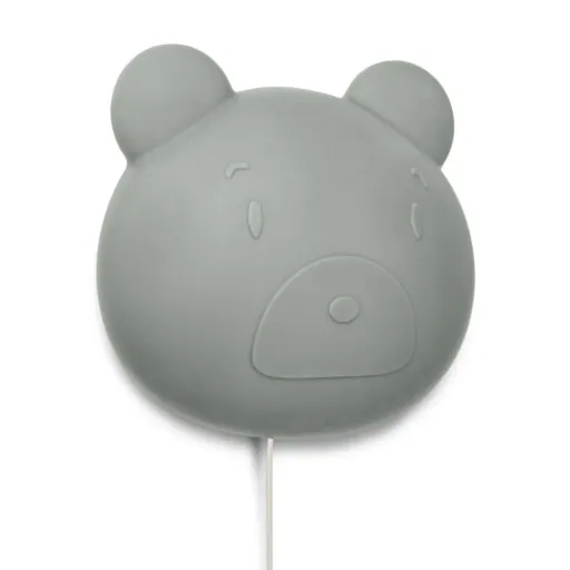 Liewood wall lamp "vega" bear silicone pigeon blue
