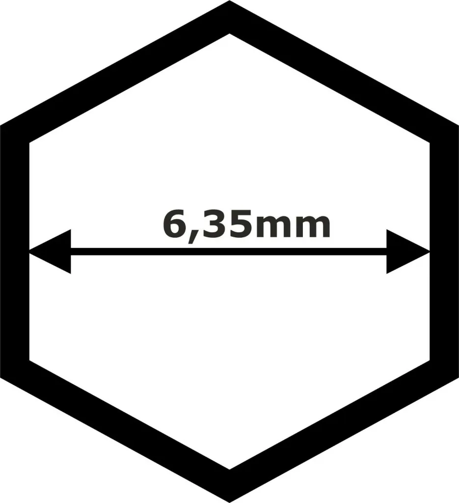 Magnetic SDS Plus Bit Holder, 1/4 inch Hex Drive
