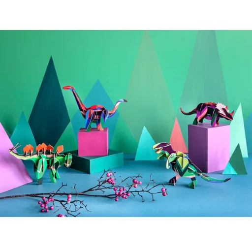 Studio Roof 3D Dinosaur Diplodocus cardboard