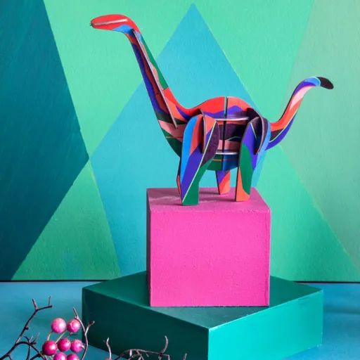 Studio Roof 3D Dinosaur Diplodocus cardboard