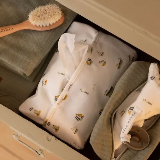 Little dutch wet cloth box reference "Sailors Bay" white