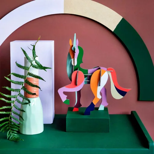 Studio Roof 3D unicorn cardboard