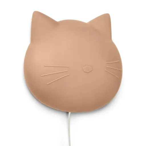 Liewood wall lamp "Vega" cat silicone tuscany pink