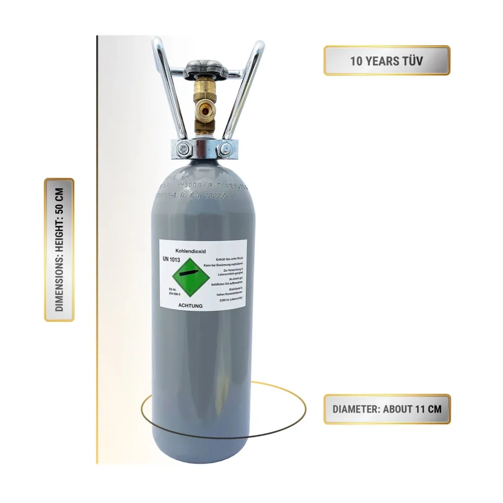 Gas bottle, CO2 bottle - 2 kg
