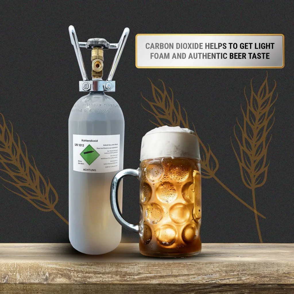 Gas bottle, CO2 bottle - 2 kg