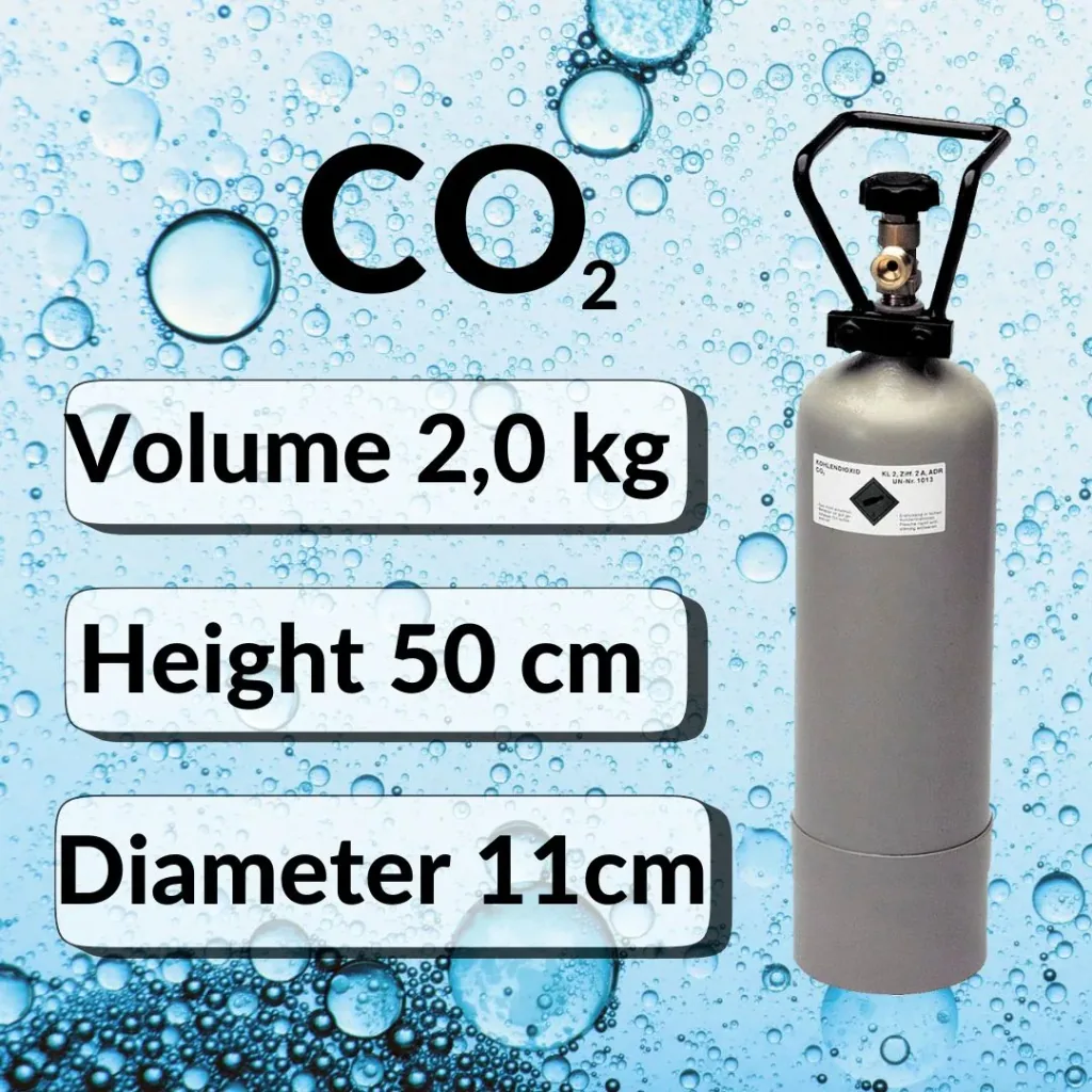 Gas bottle, CO2 bottle - 2 kg