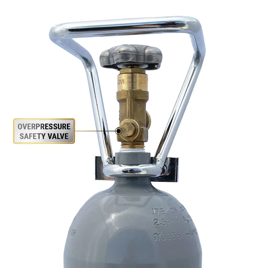 Gas bottle, CO2 bottle - 2 kg