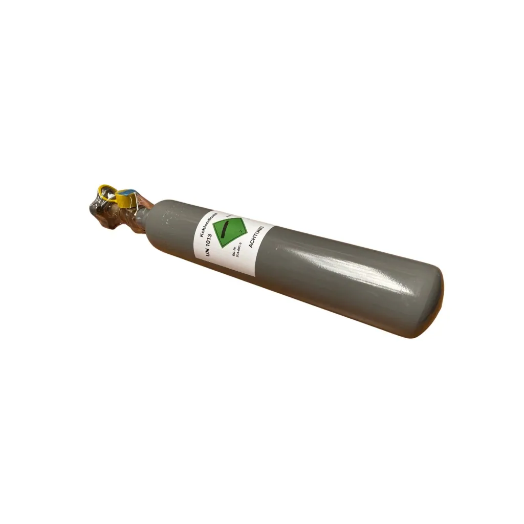 Gas bottle, CO2 bottle - 0.5 kg, without bottle cage