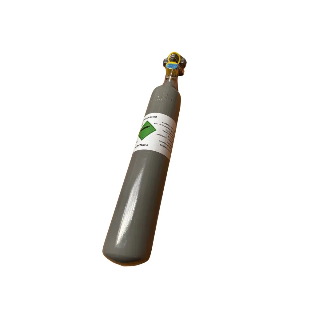 Gas bottle, CO2 bottle - 0.5 kg, without bottle cage