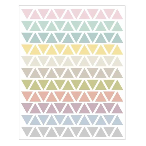 Tresxics Wall Sticker triangle Pastel