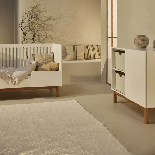 Quax Mood baby bed white 60 x 120