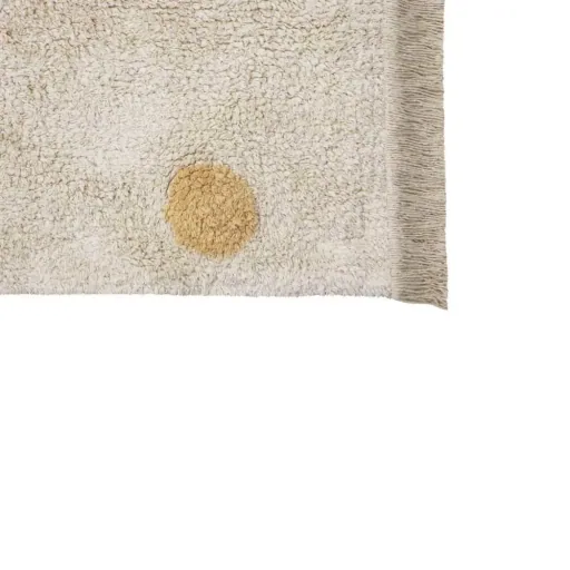 Lorena Canals washable carpet "Hippy Dots" honey