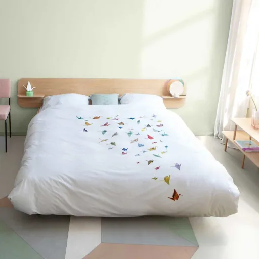 Snurk Bedding Origami Kraniche 135 x 200