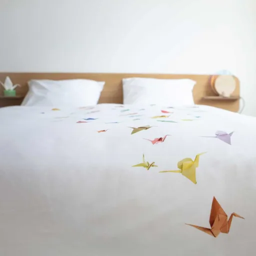 Snurk Bedding Origami Kraniche 135 x 200