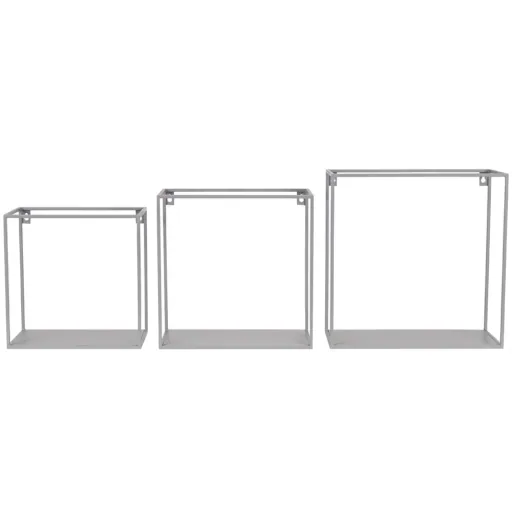 Kidsdepot Wall Shelves Metal Gray