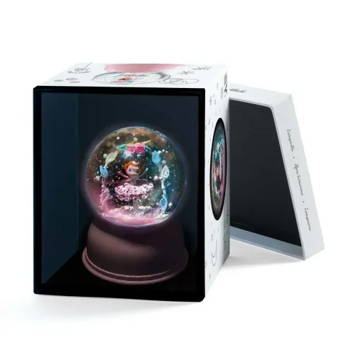 Djeco night light snow globe ballerina
